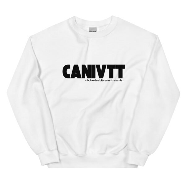 Sweat canivtt apéro Unisexe BLANC