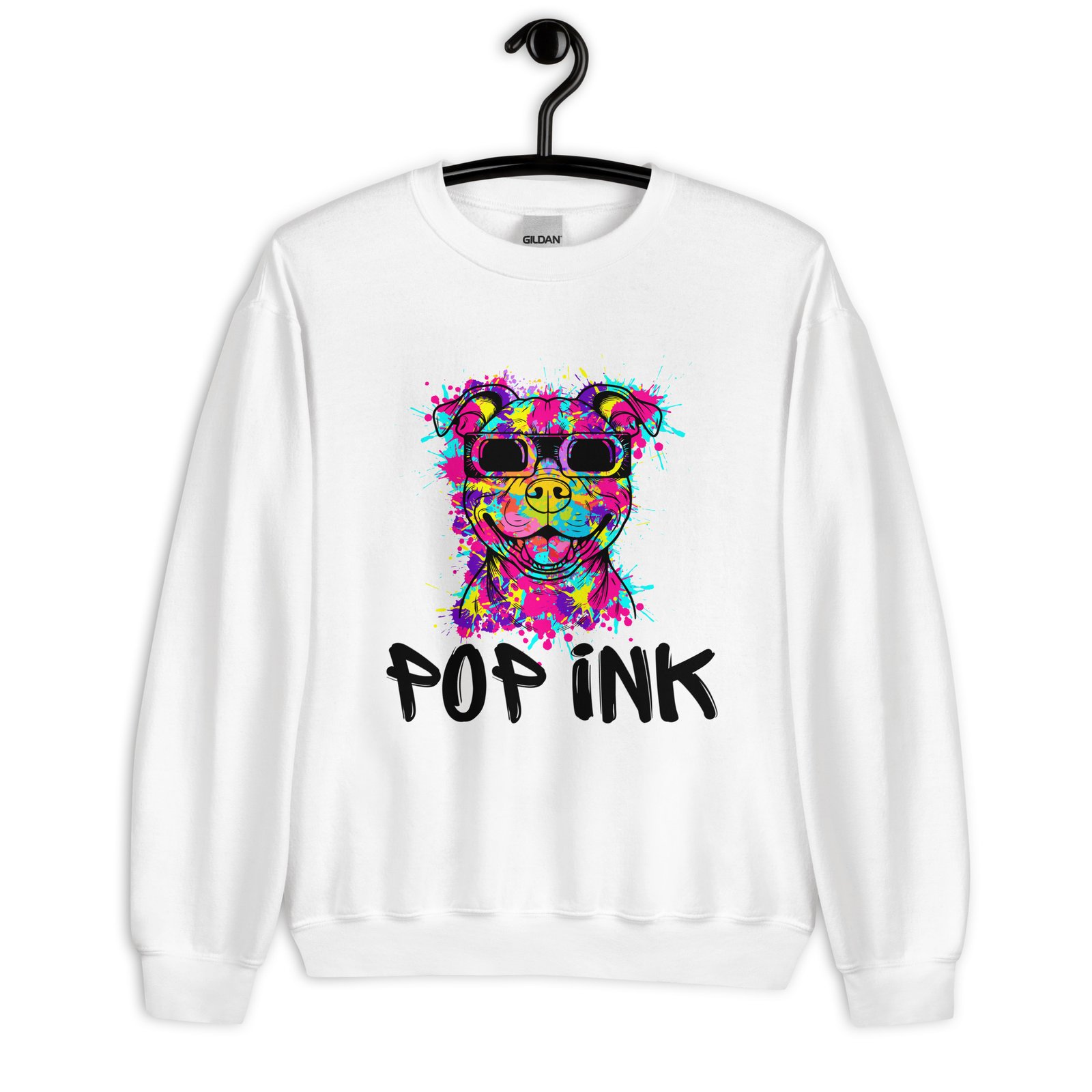 Sweat Unisexe à Col Rond Pop’ink Art 2024 chien