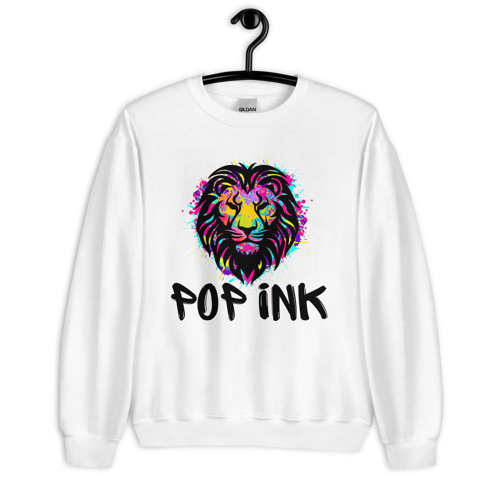 Sweat Unisexe à Col Rond Pop’ink Art 2024 lion