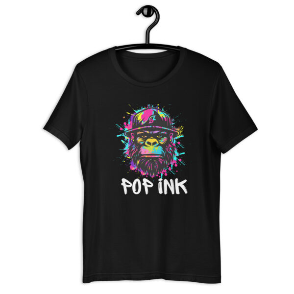 T-shirt unisexe Pop'ink art 2024 gorille gangster