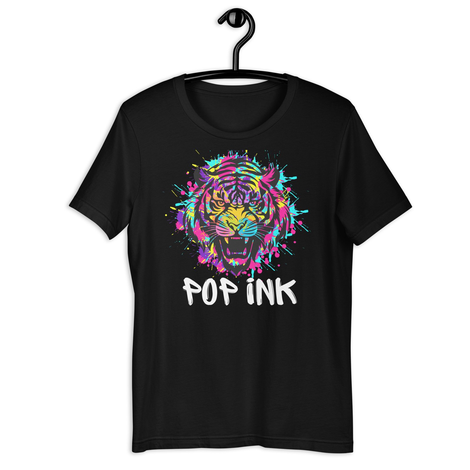 T-shirt unisexe Pop’ink art 2024 tigre