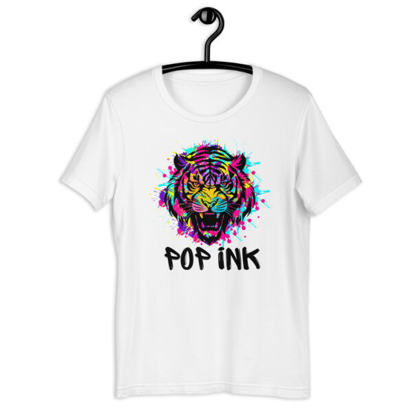 T-shirt unisexe Pop'ink art 2024 tigre