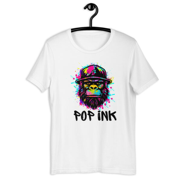 T-shirt unisexe Pop'ink art 2024 gorille gangster