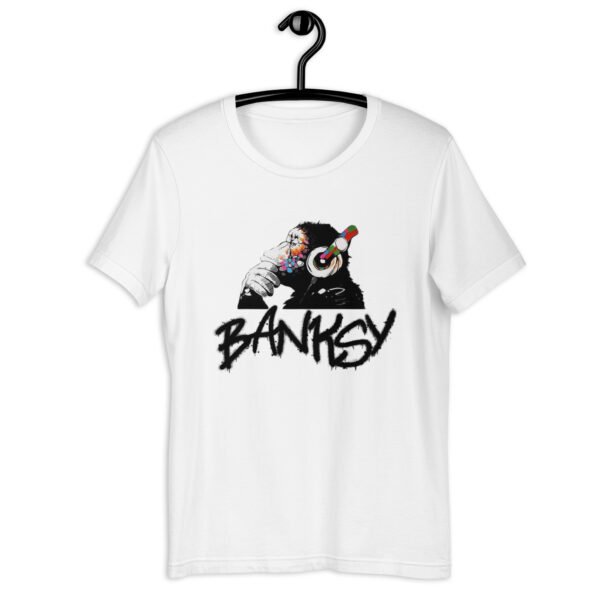 T-shirt Banksy x Pop'ink 2025 unisexe écologique