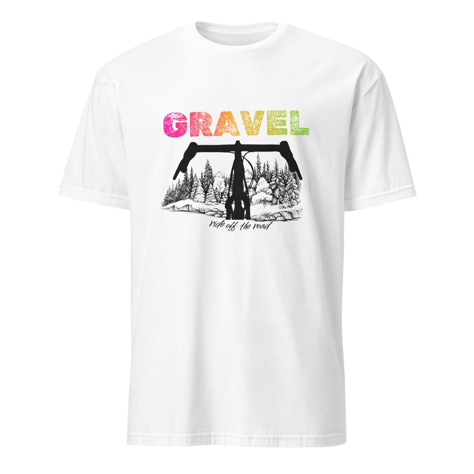 T-shirt Gravel gradient Unisexe